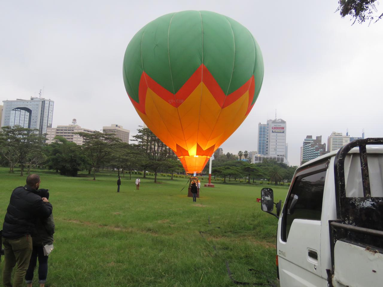 Nairobi Hot Air Balloon City Skyline Experience